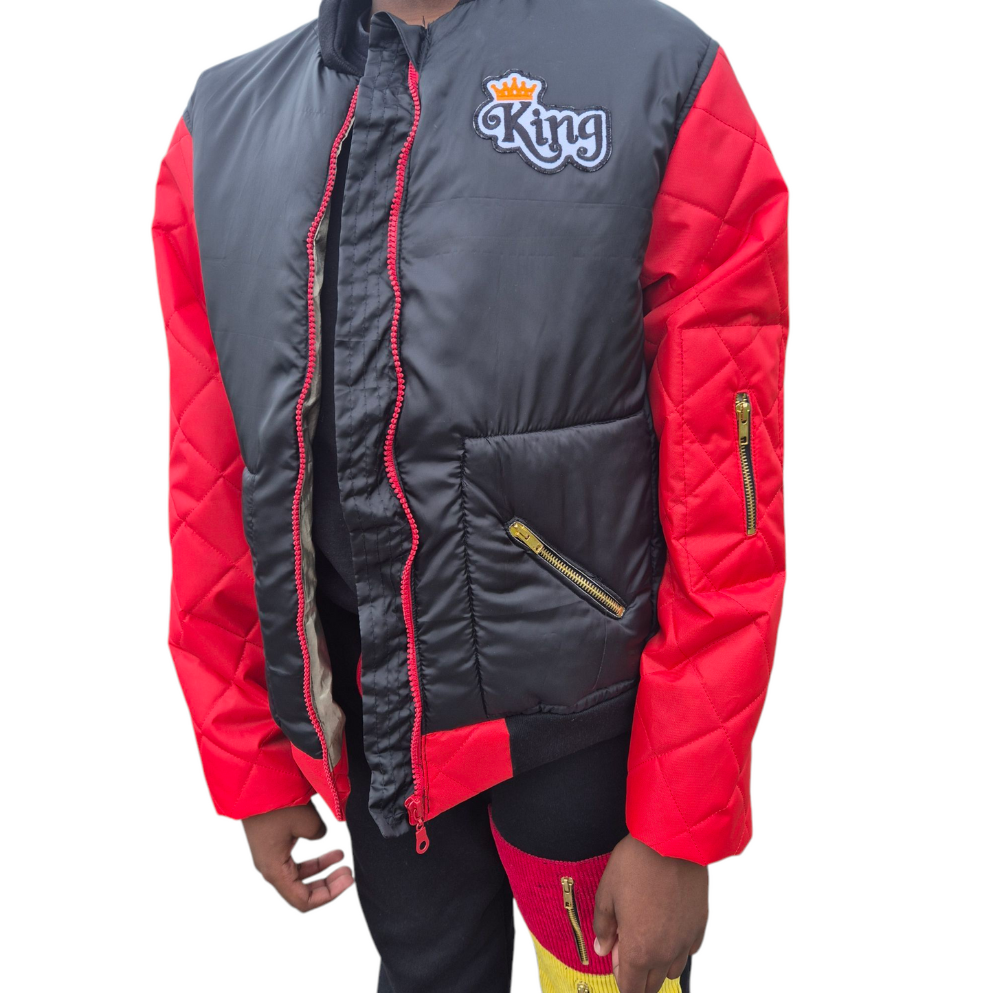 'REMEMBER WHO YOU ARE' BOMBER JACKET